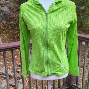 Lime Green Women's Hooded Sweatshirt